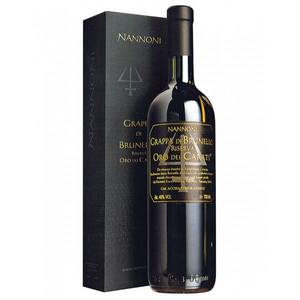 GRAPPA NANNONI BRUNELLO ORO DEI CARATI RISERVA 40° ASTUCCIATA 70 CL