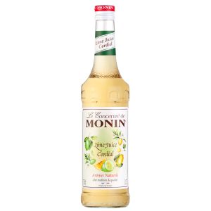 CONCENTRATO MONIN CORDIAL LIME JUICE VETRO 700 ML