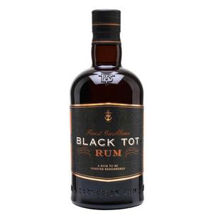 RUM BLACK TOT FINEST CARIBBEAN 70CL