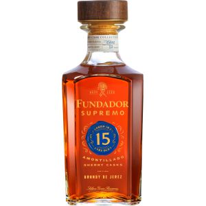 BRANDY FUNDADOR SUPREMO 15 Y.O. 70CL