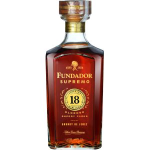 BRANDY FUNDADOR SUPREMO 18 Y.O. 1 L