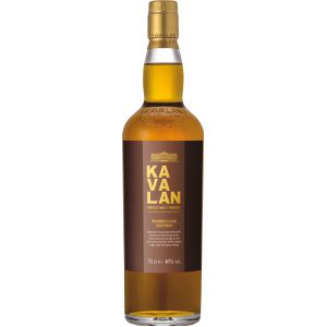 WHISKY KAVALAN BOURBON OAK MATURED 46° ASTUCCIATO 70 CL