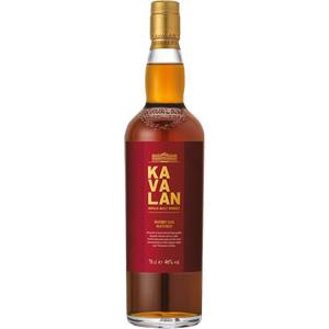 WHISKY KAVALAN SHERRY OAK MATURED 46° 70CL
