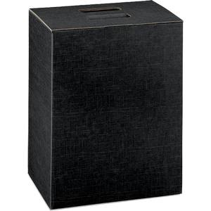 CONFEZ.CUBOTTO 6 BOTTIGLIE SETA MANIGL.SCOMP.