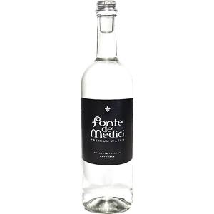 ACQUA MINERALE FONTE DE' MEDICI BLACK EDITION NATURALE VETRO 750 ML   12 Pezzi