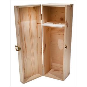 CASSETTA LEGNO ANONIMA CHIUSURA CLIP CLAP 1 BOTTIGLIA 1,5 L