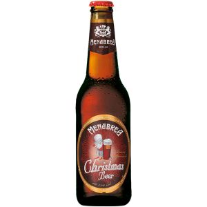 BIRRA MENABREA NATALE VETRO 33 CL   10 Pezzi