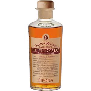 GRAPPA SIBONA ANTICA DISTILLERIA BARBARESCO TUTTOGRADO 50CL