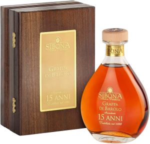 GRAPPA SIBONA ANTICA DISTILLERIA BAROLO RISERVA COLLEZIONE 15 ANNI 44° 50 CL