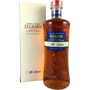 GRAPPA SEGNANA ALTO RILIEVO RISERVA BOTTI DI SHERRY ASTUCCIATO 70CL