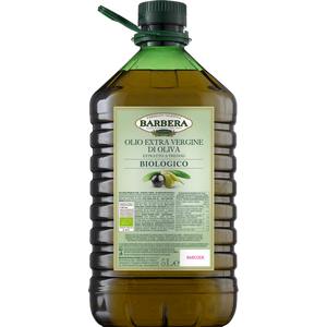 OLIO EXTRAVERGINE DI OLIVA BARBERA BIO 5 L