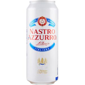 BIRRA PERONI NASTRO AZZURRO 5% LATTINA SLEEK 33 CL   24 Pezzi