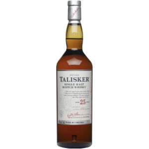 WHISKY TALISKER SINGLE MALT 25 Y.O. 45,8° 70 CL