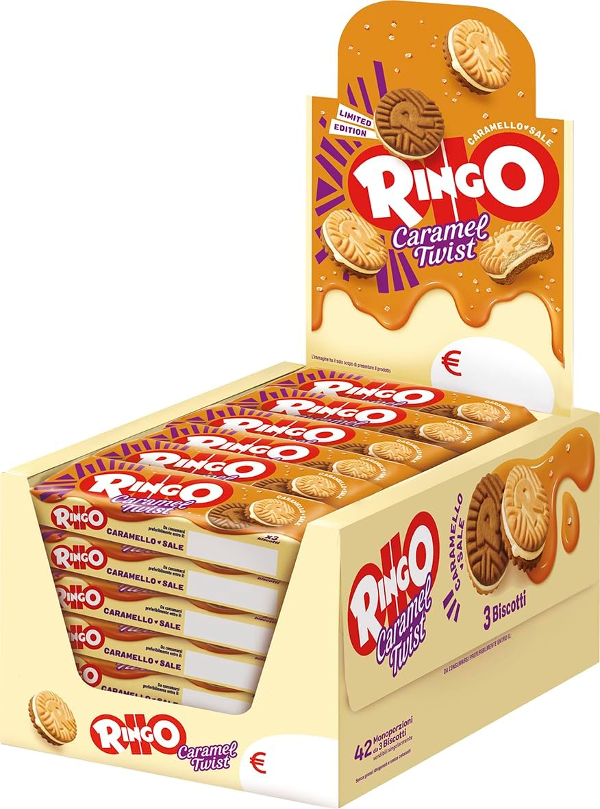 42 x RINGO CARAMEL TWIST EXPO 27.5gr