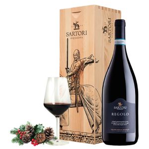 SARTORI REGOLO VALPOLICELLA RIPASSO CLASSICO SUPERIORE DOC MAGNUM CASSETTA  IN LEGNO 1,5L