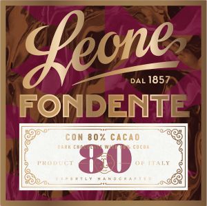 LEONE TAVOLETTA DI CIOCCOLATO FONDENTE 80% 70 G