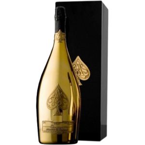 CHAMPAGNE ARMAND DE BRIGNAC BRUT GOLD 1,5 L ASTUCCIO LEGNO