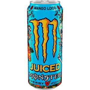 MONSTER ENERGY MANGO LOCO LATTINA 500 ML   24 Pezzi
