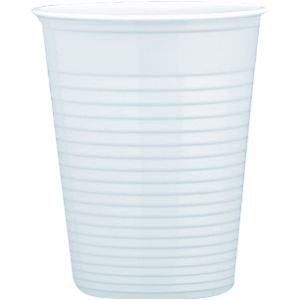 BICCHIERI CAFFE' BIBO TRASPARENTI POLISTIROLO 80 CC 50 PZ