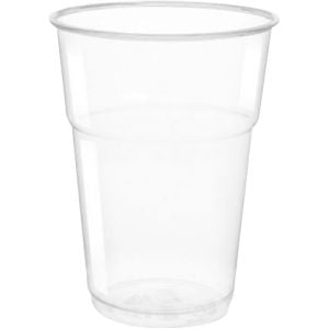 BICCHIERI BIBO TRASPARENTI POLIPROPILENE (TACCA 300 CC) 390 CC 50 PZ