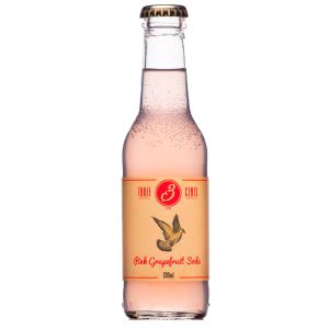 SODA THREE CENTS PINK GRAPEFRUIT VAP TC 200 ML   24 Pezzi