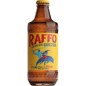 BIRRA RAFFO LAVORAZIONE GREZZA 4,8% VAP 33 CL   24 Pezzi