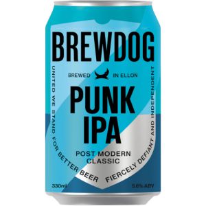 BIRRA BREWDOG PUNK IPA 5,4% LAT 33 CL   12 Pezzi