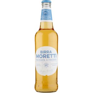 BIRRA MORETTI FILTRATA A FREDDO 4,3% VAP 33 CL   24 Pezzi