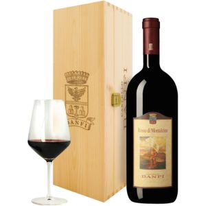 CASTELLO BANFI ROSSO DI MONTALCINO DOC ASTUCCIO LEGNO 1,5 L