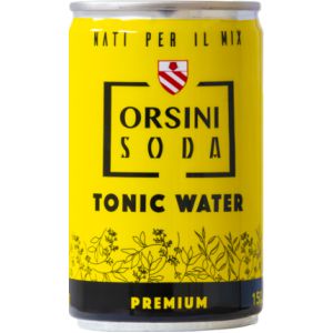 TONICA ORSINI TONIC WATER LATTINA 150 ML   24 Pezzi