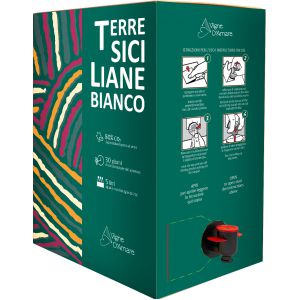 VIGNE D'AMARE BIANCO TERRE SICILIANE IGT BAG IN BOX 5 L