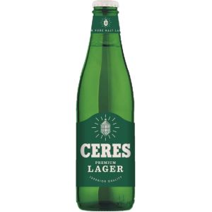 BIRRA CERES LAGER 5% VAP 33 CL   24 Pezzi
