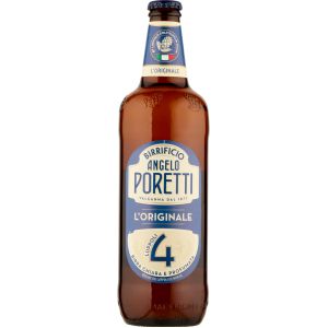 BIRRA PORETTI 4 LUPPOLI 5,5% VAP 66 CL   15 Pezzi