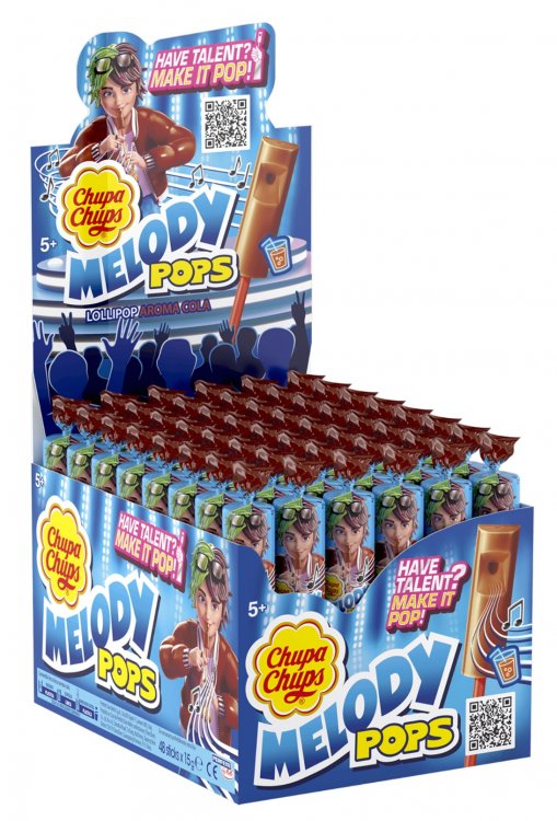 1 x ESPOSITORE CHUPA CHUPS MELODY COLA 48 pz