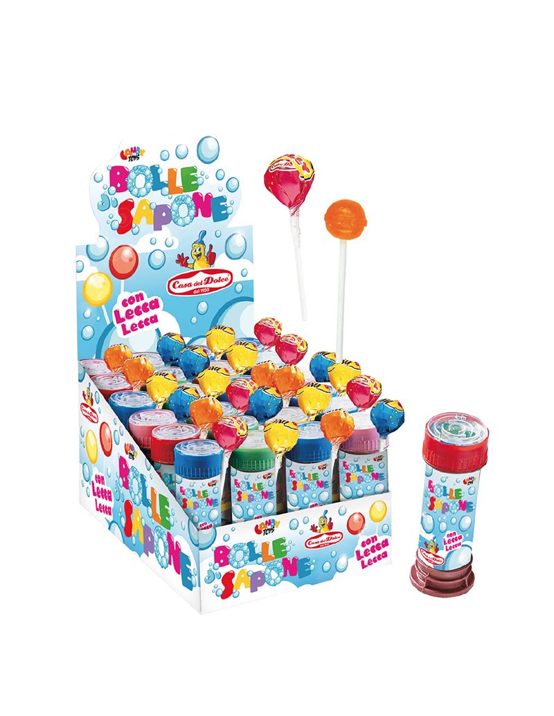 24 x BOLLE SAPONE CON LECCA LECCA 7gr