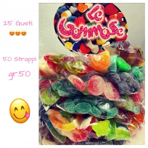 ALBERELLO GOMMOSI ASSORTITI 50PZ