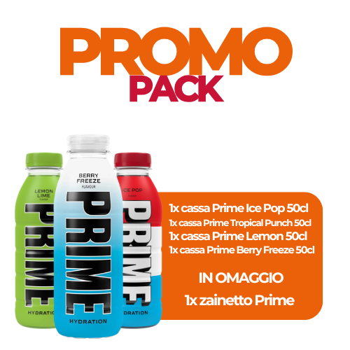 PROMO PACK PRIME + ZAINETTO OMAGGIO