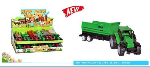 NEW FARM TRACTOR C/CANDY