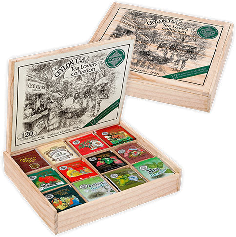 SCATOLA LEGNO TEA LOVERS 120F