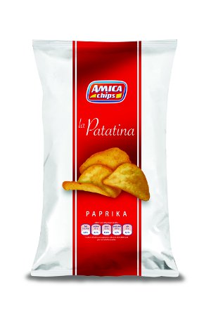 21 x PATATINA AMICA CHIPS PAPRIKA 50gr