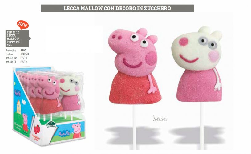 LECCA MALLOW PEPPA PIG G45 ROSSINIS
