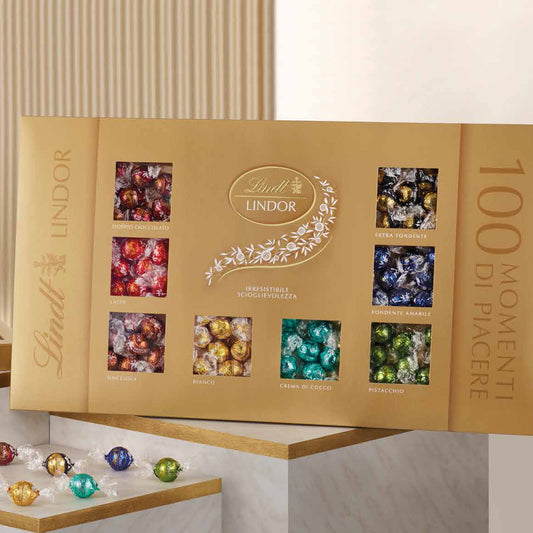 1 x LINDT 75 00 BOULES ORO ASS G1250