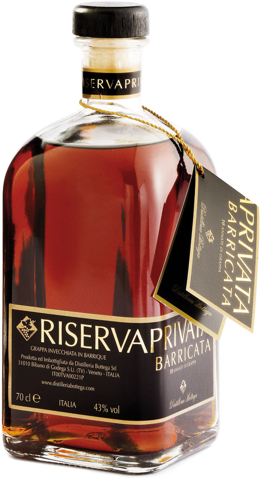 GRAPPA RISERVA BARRIC.CL.70 BOTTEGA