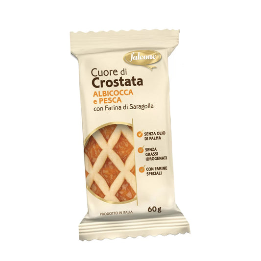 13 x CROSTATA TRANCIO ALBICOCCA/PESCA SARAGOLLA 60gr