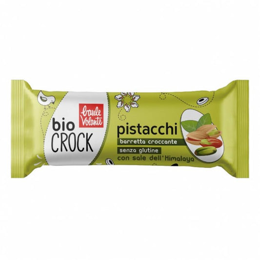 1 x BIOTOBIO CROCCANTE BIO PISTACCHIO SENZA GLUTINE VEGANO 30 Gr 20 Pz