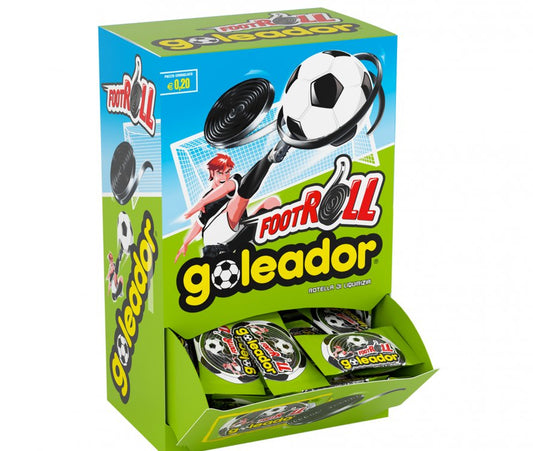 1 x ESPOSITORE GOLEADOR FOOTROLL 200 pz