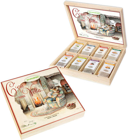 SCATOLA LEGNO TISANE&INFUSI 40F CER