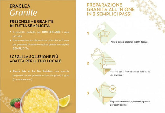 GRANITA BASE NEUTRA G.800 ERACLEA