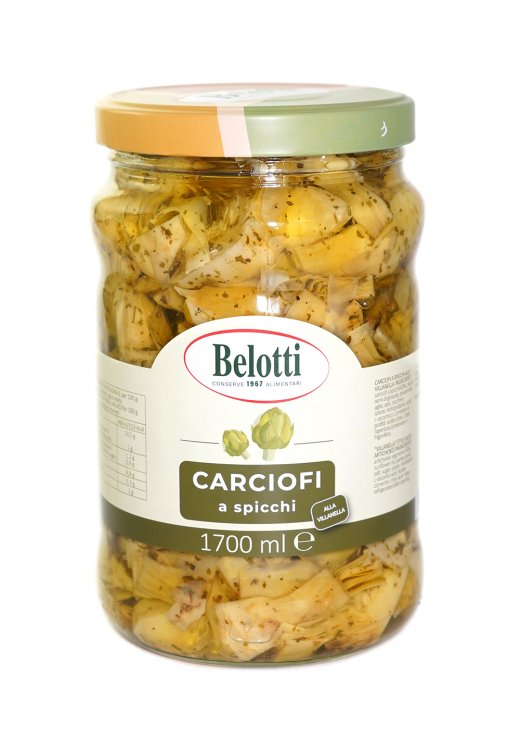 CARCIOFI SPICCHI VILL.KG.1 6 BELOTT