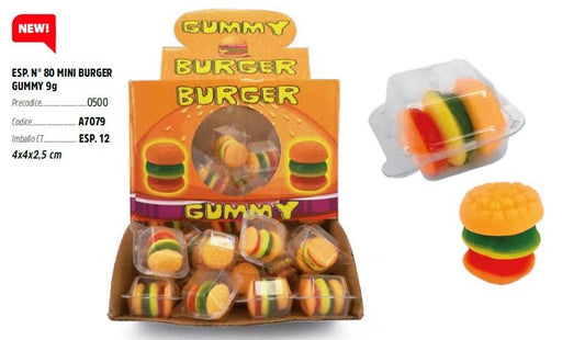 MINI BURGER GUMMY G9X80PZ ROSSINIS